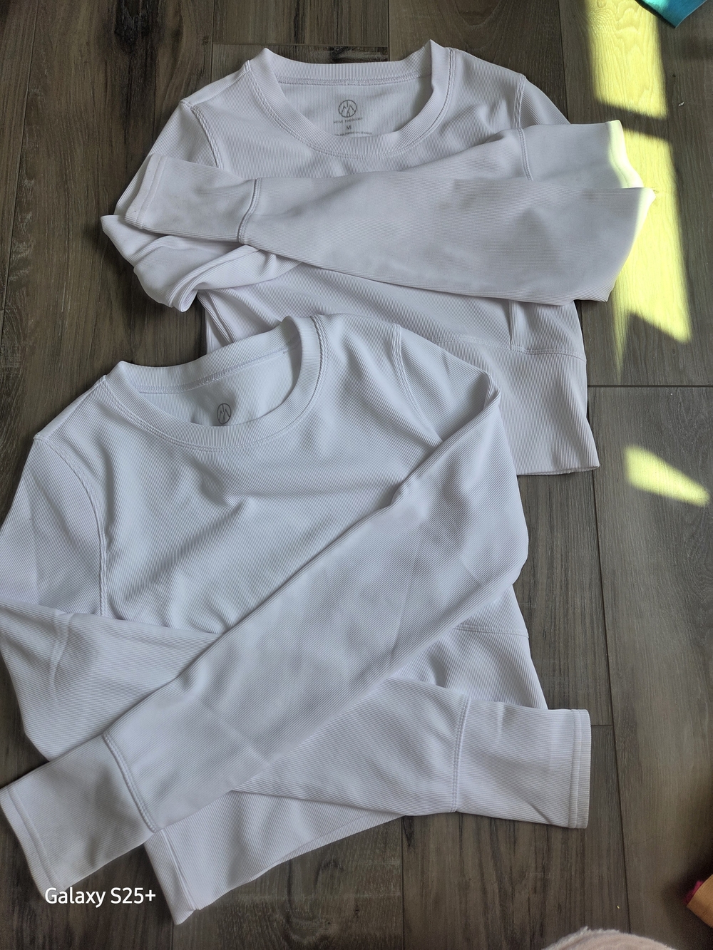 White Crewneck Sweatshirt - Pair